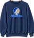 Hamilton Stealie Premium Unisex Crewneck — Design: Hamilton College — Navy