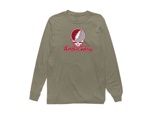 Hampden-Sydney Stealie Premium Unisex Long-Sleeve — Sandstone