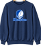 Hampton Stealie Premium Unisex Crewneck — Design: Hampton University — Navy