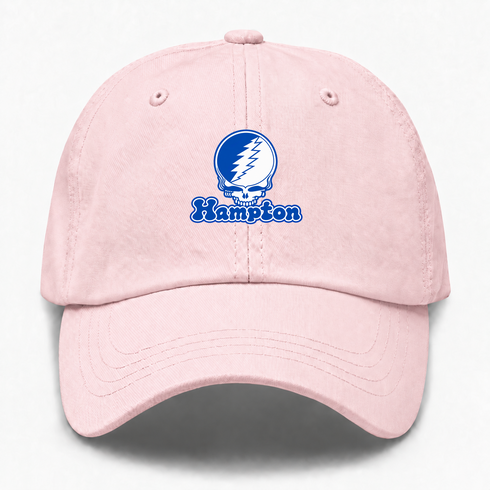 Hampton Stealie Premium Unisex Dad Hat — Design: Hampton University — Pink