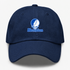 Hampton Stealie Premium Unisex Dad Hat — Design: Hampton University — Navy