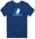Hampton Stealie Premium Unisex T-Shirt — Design: Hampton University — Navy