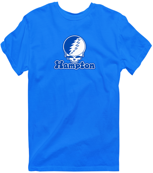 Hampton Stealie Premium Unisex T-Shirt — Design: Hampton University — Royal