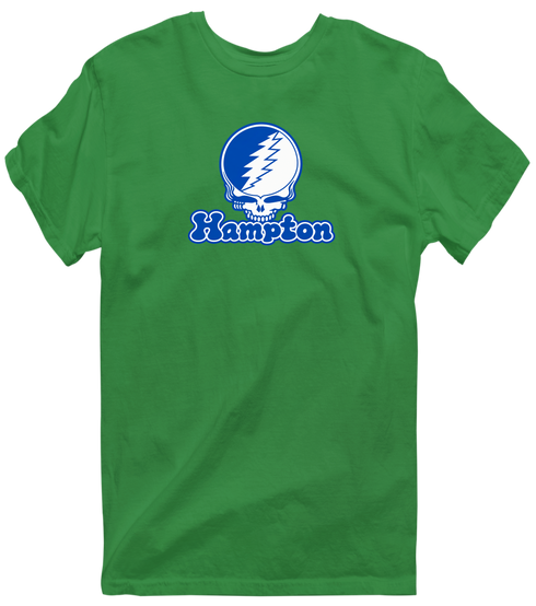 Hampton Stealie Premium Unisex T-Shirt — Design: Hampton University — Irish Green