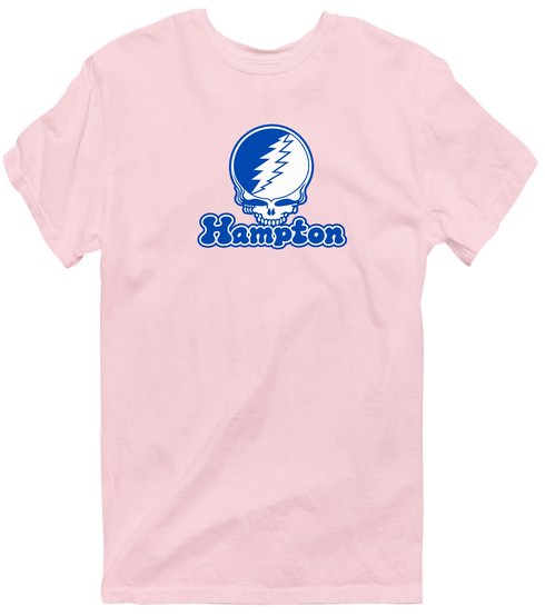 Hampton Stealie Premium Unisex T-Shirt — Design: Hampton University — Light Pink