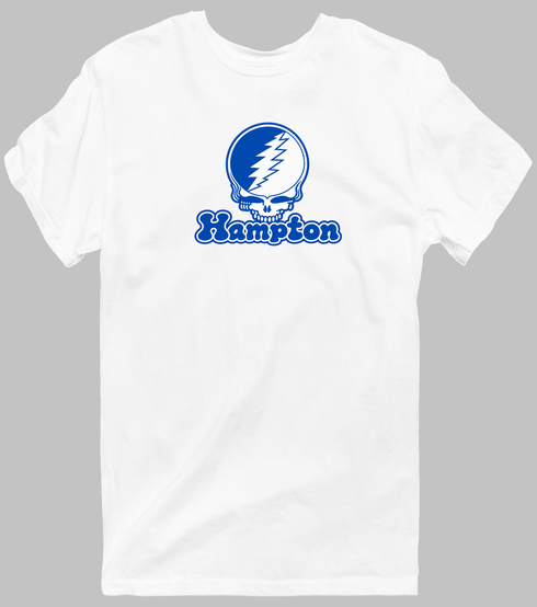 Hampton Stealie Premium Unisex T-Shirt — Design: Hampton University — White