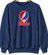 Hanover Stealie Premium Unisex Crewneck — Design: Hanover College — Navy