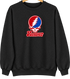 Hanover Stealie Premium Unisex Crewneck — Design: Hanover College — Black