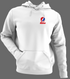 Hanover Stealie Premium Unisex Hoodie — Design: Hanover College — White/Grey