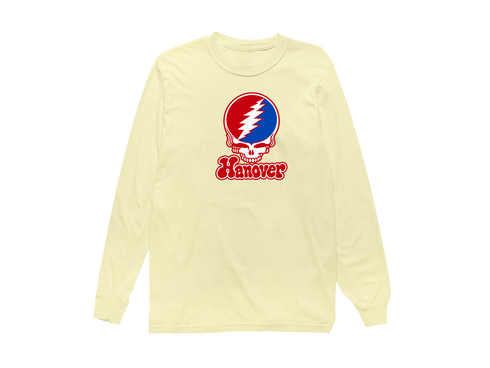 Hanover Stealie Premium Unisex Long-Sleeve — Design: Hanover College — Butter