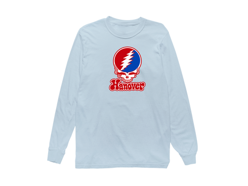 Hanover Stealie Premium Unisex Long-Sleeve — Design: Hanover College — Chambray