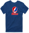 Hanover Stealie Premium Unisex T-Shirt — Design: Hanover College — Navy