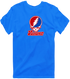 Hanover Stealie Premium Unisex T-Shirt — Design: Hanover College — Royal