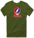 Hanover Stealie Premium Unisex T-Shirt — Design: Hanover College — Military Green
