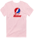 Hanover Stealie Premium Unisex T-Shirt — Design: Hanover College — Light Pink