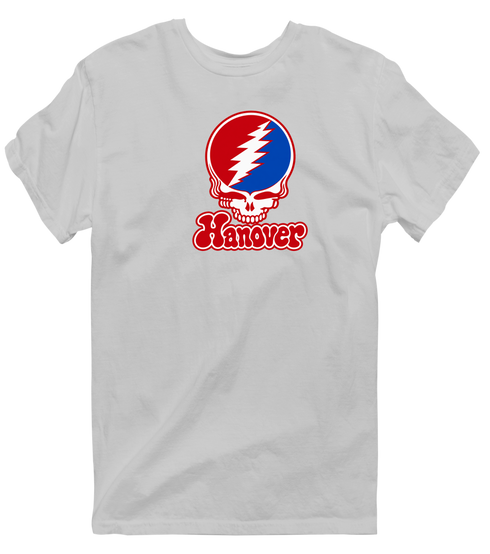 Hanover Stealie Premium Unisex T-Shirt — Design: Hanover College — Sport Grey
