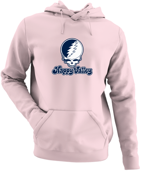 Happy Valley Stealie Premium Unisex Hoodie — Design: Penn State University — Light Pink
