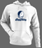 Happy Valley Stealie Premium Unisex Hoodie — Design: Penn State University — White/Grey