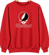 Hartford Stealie Premium Unisex Crewneck — Design: Hartford University of — Red