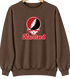 Hartford Stealie Premium Unisex Crewneck — Design: Hartford University of — Brown