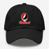Hartford Stealie Premium Unisex Dad Hat — Design: Hartford University of — Black