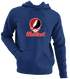 Hartford Stealie Premium Unisex Hoodie — Design: Hartford University of — Navy