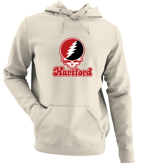 Hartford Stealie Premium Unisex Hoodie — Design: Hartford University of — Sand
