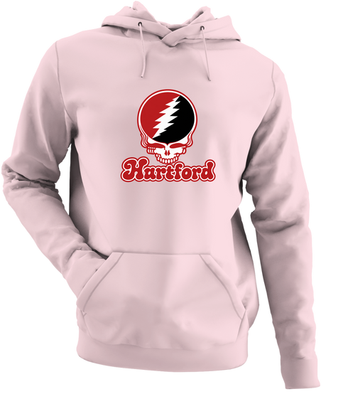 Hartford Stealie Premium Unisex Hoodie — Design: Hartford University of — Light Pink