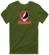 Hartford Stealie Premium Unisex T-Shirt — Design: Hartford University of — Military Green