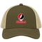 Hartford Stealie Premium Unisex Trucker Cap — Design: Hartford University of — Moss/Khaki