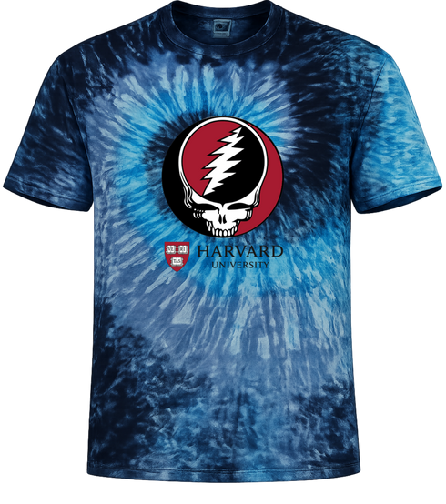 Harvard University Stealie Tie-Dye T-Shirt