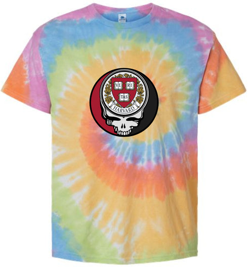 Harvard University Stealie Tie-Dye T-Shirt
