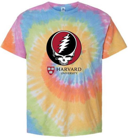 Harvard University Stealie Tie-Dye T-Shirt