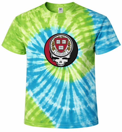 Harvard University Stealie Tie-Dye T-Shirt