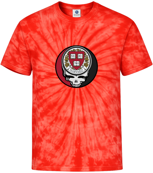 Harvard University Stealie Tie-Dye T-Shirt