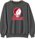 Harvard Stealie Premium Unisex Crewneck — Design: Harvard University — Dark Heather