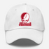 Harvard Stealie Premium Unisex Dad Hat — Design: Harvard University — White