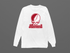 Harvard Stealie Premium Unisex Long-Sleeve — Design: Harvard University — White
