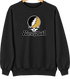 Harvey Mudd Stealie Premium Unisex Crewneck — Design: Harvey Mudd College — Black