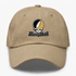 Harvey Mudd Stealie Premium Unisex Dad Hat — Design: Harvey Mudd College — Khaki