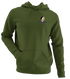 Harvey Mudd Stealie Premium Unisex Hoodie — Design: Harvey Mudd College — Military Green