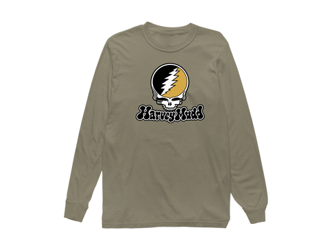 Harvey Mudd Stealie Premium Unisex Long-Sleeve — Design: Harvey Mudd College — Sandstone