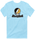 Harvey Mudd Stealie Premium Unisex T-Shirt — Design: Harvey Mudd College — Light Blue