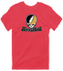Harvey Mudd Stealie Premium Unisex T-Shirt — Design: Harvey Mudd College — Heather Red