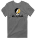 Harvey Mudd Stealie Premium Unisex T-Shirt — Design: Harvey Mudd College — Charcoal