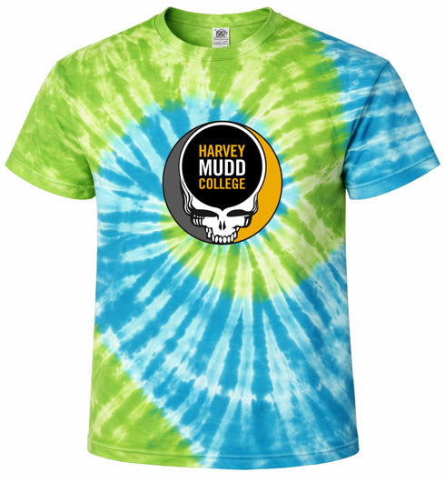 Harvey Mudd Stealie Tie-Dye T-Shirt
