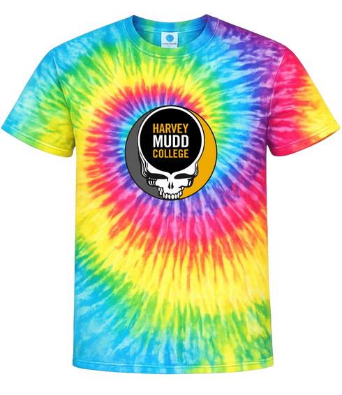 Harvey Mudd Stealie Tie-Dye T-Shirt