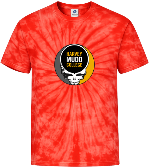Harvey Mudd Stealie Tie-Dye T-Shirt