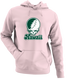 Hawaii Stealie Premium Unisex Hoodie — Design: Hawaii University of — Light Pink
