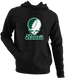 Hawaii Stealie Premium Unisex Hoodie — Design: Hawaii University of — Black